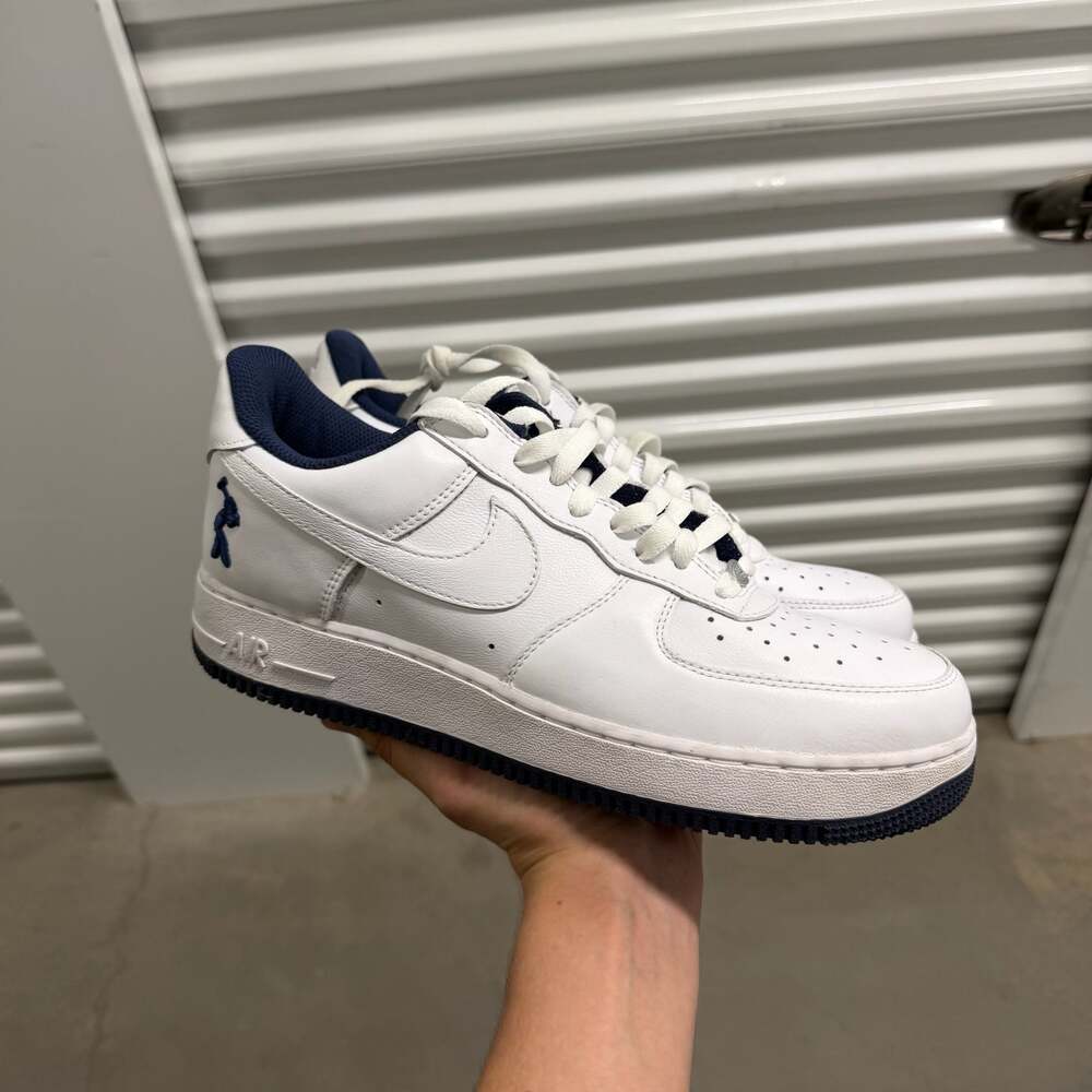 Nike Air Force 1 Low “It’s Us” White Midnight Navy Concrete Boys Size 10.5